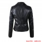 Women Leather Jackets Fashion Female Rivet Winter Motorcycle Brand Coat Outwear Drop Shipping