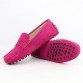 Women 100% Genuine Leather Women Flat Shoes Casual Loafers Slip On Women's Flats Shoes Moccasins Lady Driving Shoes