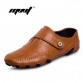 Fashion British Style Men Causal Shoes Genuine Leather Slip On Men Shoes High Quality Outdoor Shoes Zapatos Hombre