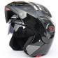 Safe Flip Up Motorcycle motocross motorbike Helmet With Inner Sun Visor