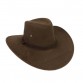 New 2018 Sun Hat Faux Leather Cowboy Hat Men and Women  Travel Caps Fashion Western Hats Chapeu Cowboy 9 colors