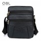 QiBoLu Cow Genuine Leather Messenger Bags Men Travel Business Crossbody Shoulder Bag for Man Sacoche Homme Bolsa Masculina MBA1932740230124